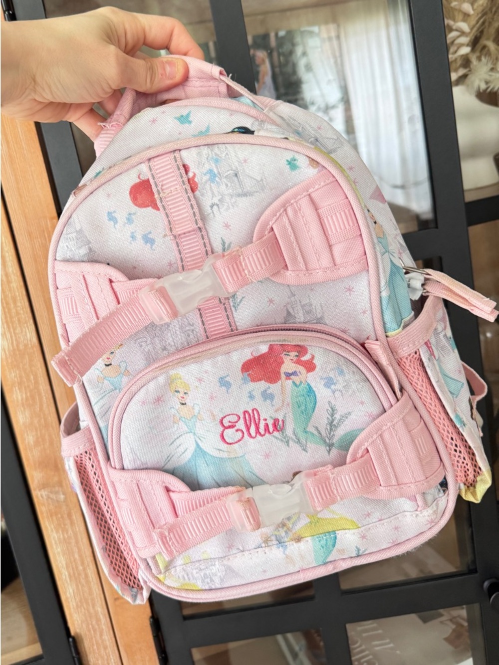 Ellie Pottery Barn Kids x Disney Princess mackenzie backpack personalized mini